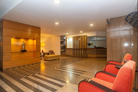 Apartamento para alugar com 42m², 1 quarto e 1 vaga Apartamento para alugar com 42m², 1 quarto e 1 vagaÁrea comum - Hall Social