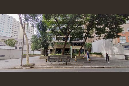 Apartamento para alugar com 42m², 1 quarto e 1 vaga Apartamento para alugar com 42m², 1 quarto e 1 vagaFachada