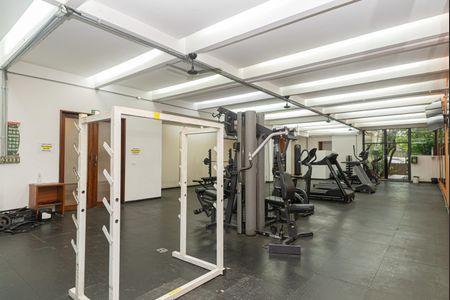Apartamento para alugar com 42m², 1 quarto e 1 vaga Apartamento para alugar com 42m², 1 quarto e 1 vagaÁrea comum - Academia