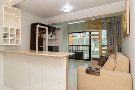Sala de apartamento à venda com 1 quarto, 42m² em Bela Vista, São Paulo