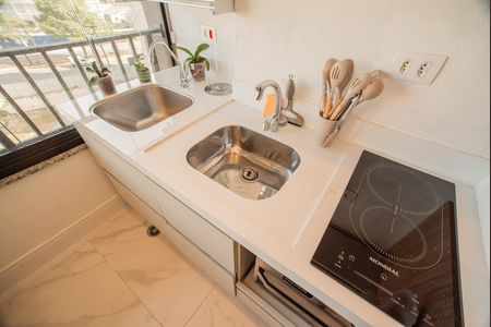 Apartamento à venda com 30m², 1 quarto e sem vaga Apartamento à venda com 30m², 1 quarto e sem vagaCozinha/Área de Serviço