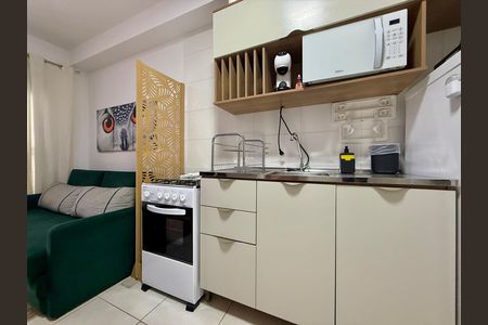 Apartamento para alugar com 30m², 1 quarto e sem vaga Apartamento para alugar com 30m², 1 quarto e sem vagaCozinha