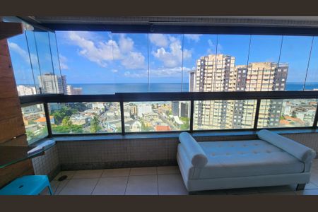 Varanda  de apartamento para alugar com 1 quarto, 57m² em Federação, Salvador