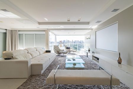 Sala 1 de apartamento à venda com 3 quartos, 335m² em Vila Andrade, São Paulo