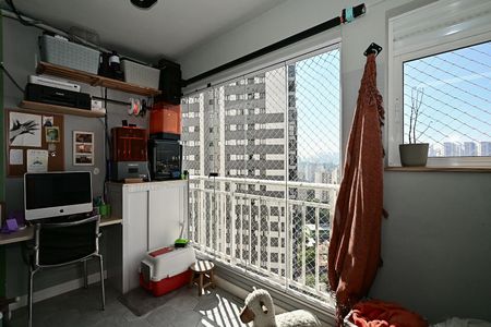 Varanda de apartamento à venda com 2 quartos, 49m² em Jardim Umarizal, São Paulo