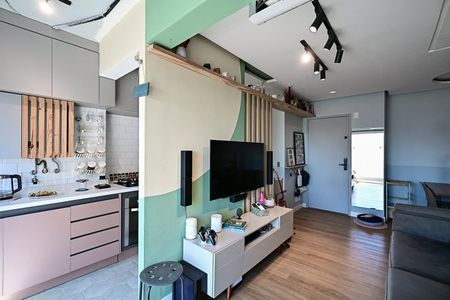 Sala de apartamento à venda com 2 quartos, 49m² em Jardim Umarizal, São Paulo