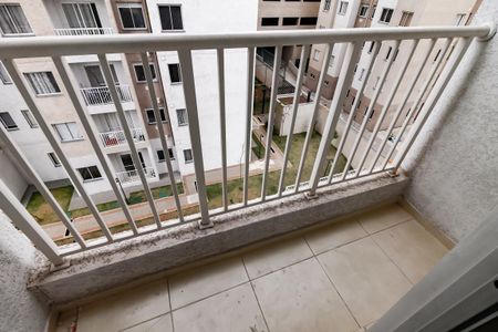 Varanda da Sala de apartamento para alugar com 2 quartos, 37m² em Paraíso do Morumbi, São Paulo