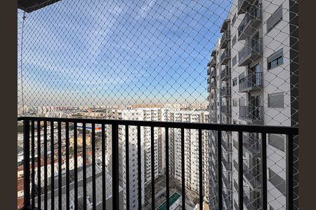 Varanda da Sala de apartamento para alugar com 2 quartos, 40m² em Vila Albertina, São Paulo