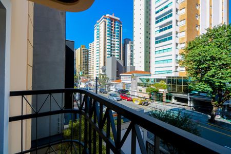 Apartamento para alugar com 100m², 3 quartos e 2 vagasVaranda do quarto 1