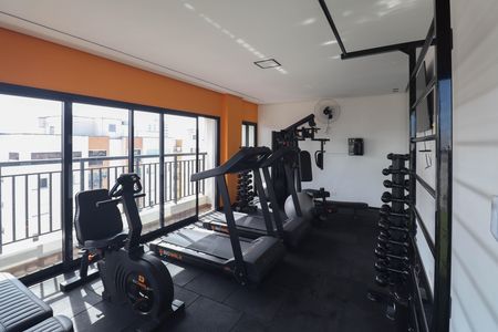 Apartamento à venda com 29m², 1 quarto e sem vaga Apartamento à venda com 29m², 1 quarto e sem vagaÁrea comum - Academia