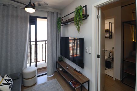 Sala  de apartamento para alugar com 1 quarto, 29m² em Vila Dom Pedro Ii, São Paulo
