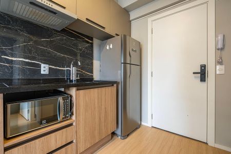 Sala/Cozinha de apartamento para alugar com 1 quarto, 30m² em Sumaré, São Paulo