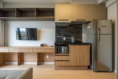 Sala/Cozinha de apartamento para alugar com 1 quarto, 30m² em Sumaré, São Paulo