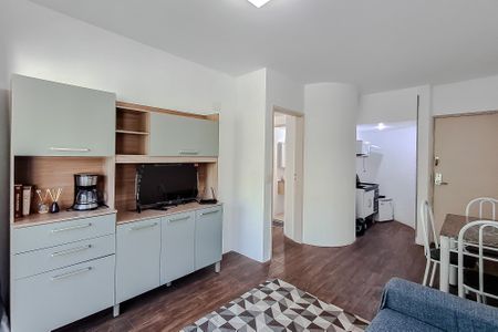 Apartamento à venda com 40m², 1 quarto e 1 vaga Apartamento à venda com 40m², 1 quarto e 1 vagaSala