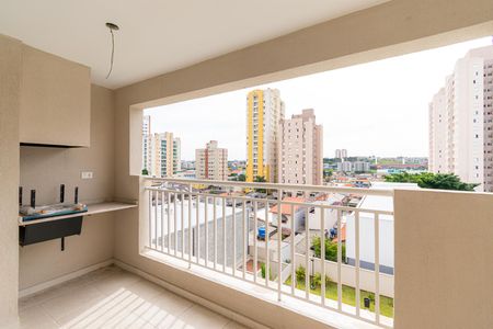 Varanda gourmet de apartamento à venda com 3 quartos, 63m² em Jardim Vila Formosa, São Paulo
