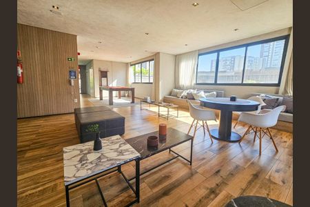 Apartamento para alugar com 24m², 1 quarto e sem vaga Apartamento para alugar com 24m², 1 quarto e sem vagaSala de Jogos