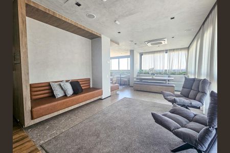 Apartamento para alugar com 24m², 1 quarto e sem vaga Apartamento para alugar com 24m², 1 quarto e sem vagaÁrea comum - Salão de festas