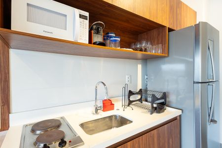 Studio à venda com 24m², 1 quarto e sem vagaCozinha