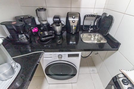 Apartamento à venda com 35m², 2 quartos e sem vaga Apartamento à venda com 35m², 2 quartos e sem vagaCozinha e Área de Serviço