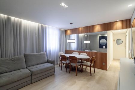 Sala de apartamento à venda com 3 quartos, 123m² em Dona Clara, Belo Horizonte