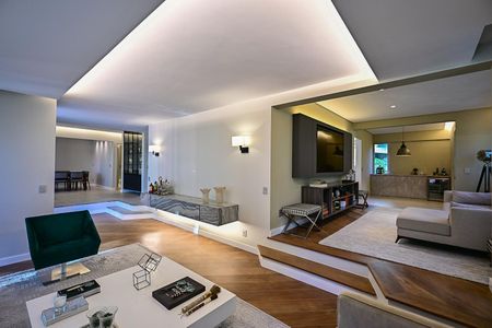 Sala de apartamento à venda com 3 quartos, 195m² em Real Parque, São Paulo