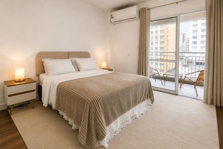 Dormitório de apartamento à venda com 1 quarto, 47m² em Centro Histórico de São Paulo, São Paulo