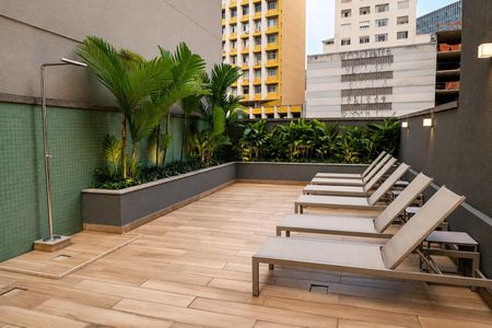 Apartamento para alugar com 47m², 1 quarto e 1 vagaTerraço - Ducha