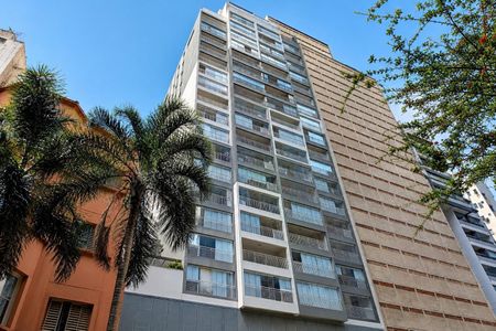 Apartamento para alugar com 47m², 1 quarto e 1 vagaFachada