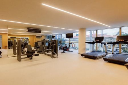Apartamento para alugar com 149m², 3 quartos e 2 vagas Apartamento para alugar com 149m², 3 quartos e 2 vagasÁrea comum - Academia