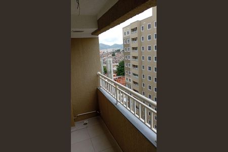 Varanda de apartamento para alugar com 2 quartos, 42m² em Del Castilho, Rio de Janeiro