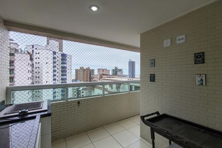 Sacada de apartamento para alugar com 1 quarto, 55m² em Vila Caiçara, Praia Grande