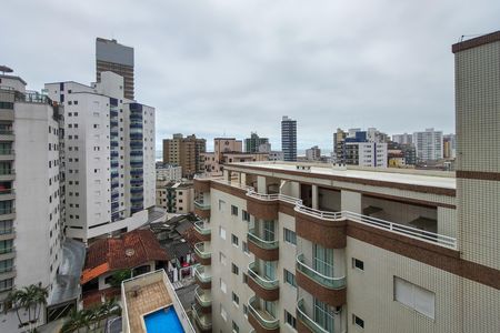 Vista da Sacada de apartamento para alugar com 1 quarto, 55m² em Vila Caiçara, Praia Grande