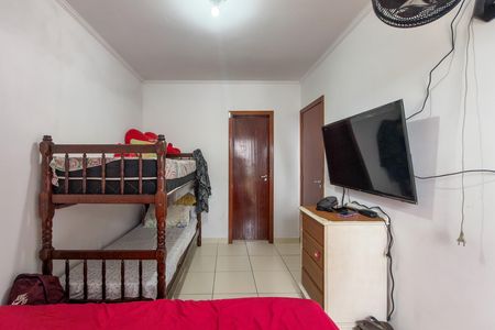 Suíte  de apartamento para alugar com 1 quarto, 55m² em Vila Caiçara, Praia Grande