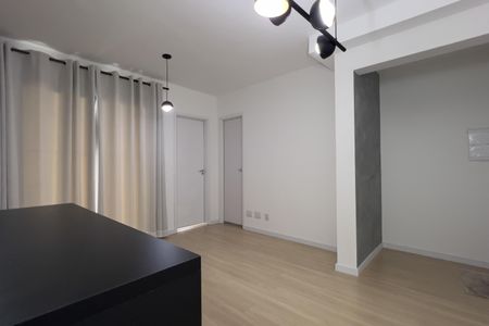 Sala de apartamento para alugar com 1 quarto, 43m² em Vila Rosalia, Guarulhos