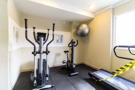 Apartamento para alugar com 41m², 2 quartos e sem vaga Apartamento para alugar com 41m², 2 quartos e sem vagaÁrea comum - Academia