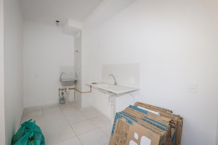 Apartamento à venda com 32m², 2 quartos e sem vaga Apartamento à venda com 32m², 2 quartos e sem vagaCozinha e Área de Serviço