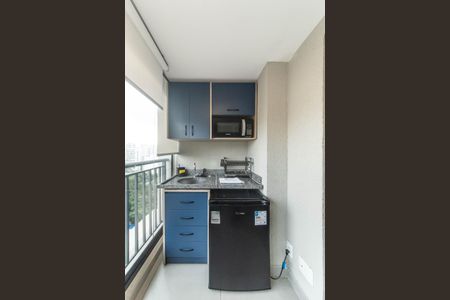 Studio para alugar com 25m², 1 quarto e sem vagaVaranda