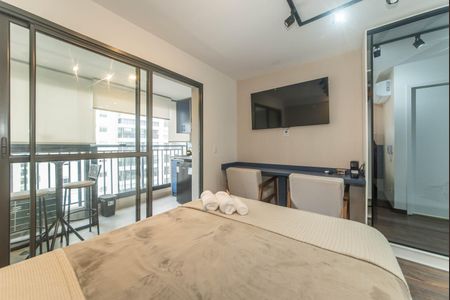 Studio para alugar com 25m², 1 quarto e sem vagaQuarto