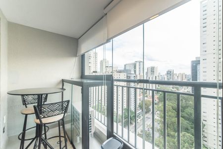 Studio para alugar com 25m², 1 quarto e sem vagaVaranda