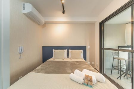 Studio para alugar com 25m², 1 quarto e sem vagaQuarto