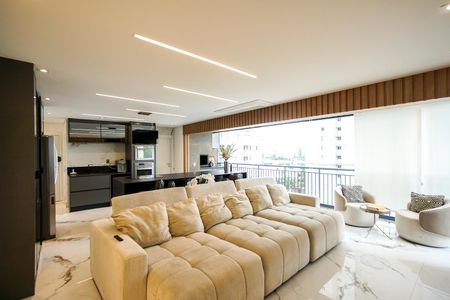 Sala de apartamento à venda com 2 quartos, 106m² em Tatuapé, São Paulo