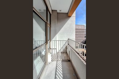 Studio à venda com 28m², 1 quarto e sem vagaVaranda