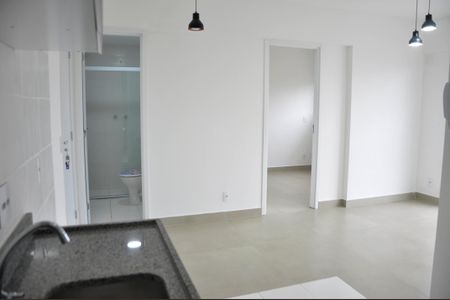 Apartamento para alugar com 41m², 2 quartos e sem vaga Apartamento para alugar com 41m², 2 quartos e sem vagaDetalhe - Cozinha Americana