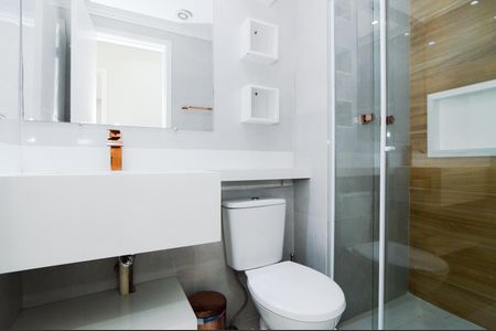 Apartamento à venda com 62m², 2 quartos e 1 vagaBanheiro Social