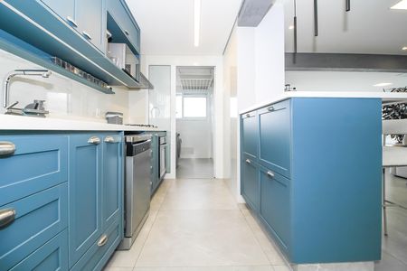 Apartamento à venda com 136m², 3 quartos e 2 vagas Apartamento à venda com 136m², 3 quartos e 2 vagasCozinha
