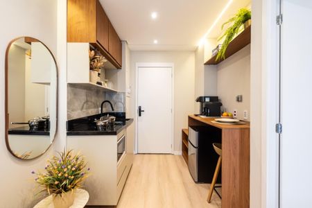 Apartamento à venda com 26m², 1 quarto e sem vaga Apartamento à venda com 26m², 1 quarto e sem vagaCozinha