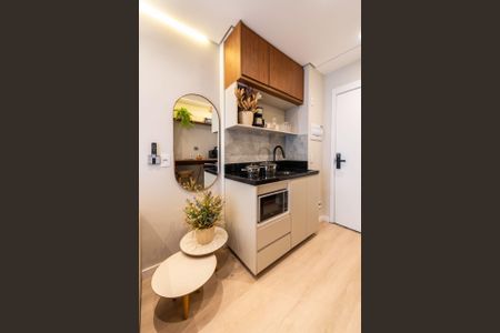 Apartamento à venda com 26m², 1 quarto e sem vaga Apartamento à venda com 26m², 1 quarto e sem vagaCozinha
