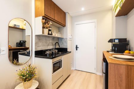 Apartamento à venda com 26m², 1 quarto e sem vaga Apartamento à venda com 26m², 1 quarto e sem vagaCozinha