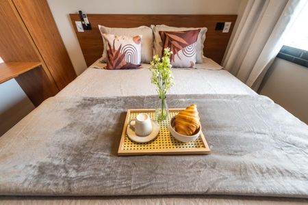 Apartamento à venda com 26m², 1 quarto e sem vaga Apartamento à venda com 26m², 1 quarto e sem vagaQuarto