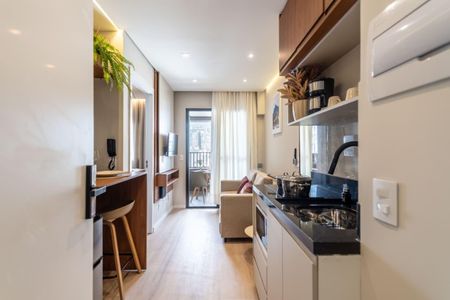 Apartamento à venda com 26m², 1 quarto e sem vaga Apartamento à venda com 26m², 1 quarto e sem vagaCozinha